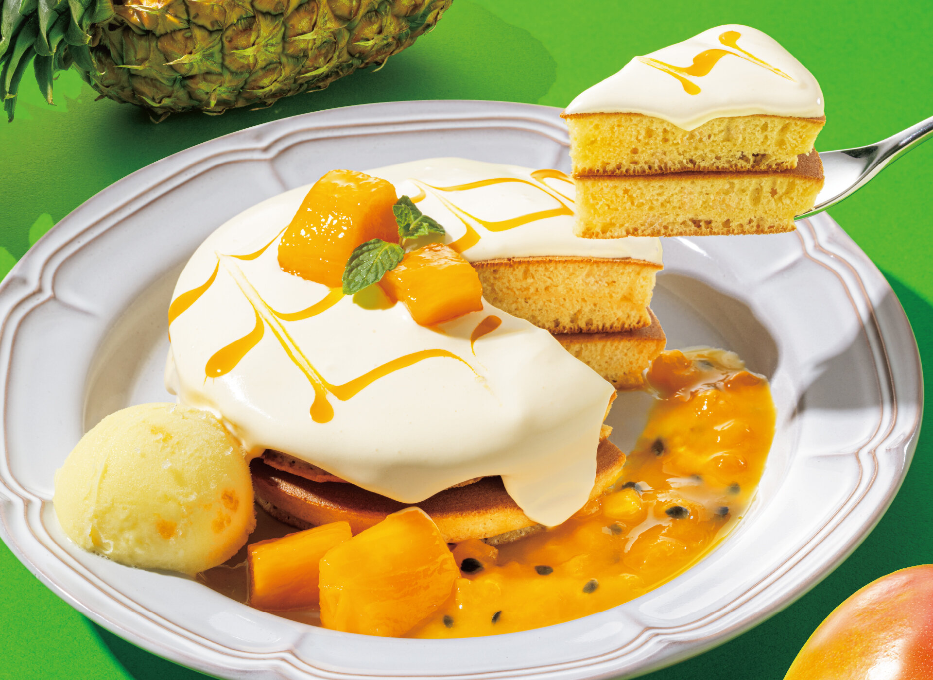 トロピカルミックスホットケーキ
